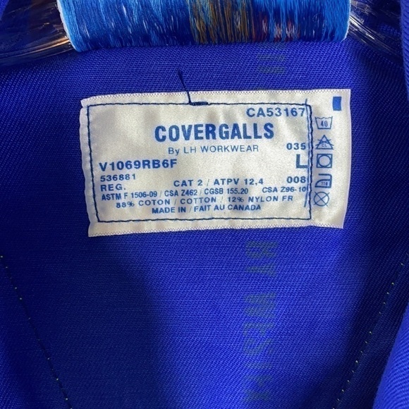 Covergall by LH Workwear 2" Stripe CAT 2 ATPV 12.4 Construction - Picture 10 of 15